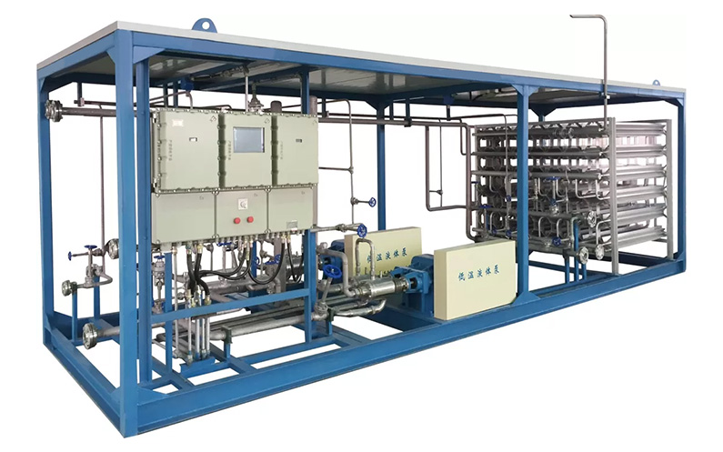 Industrial Gas Filling Pump Skid