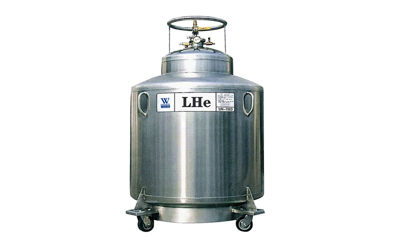 Liquid Helium dewar tank